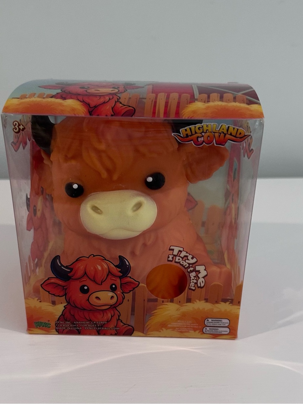 Highland Cow Squishy Toy